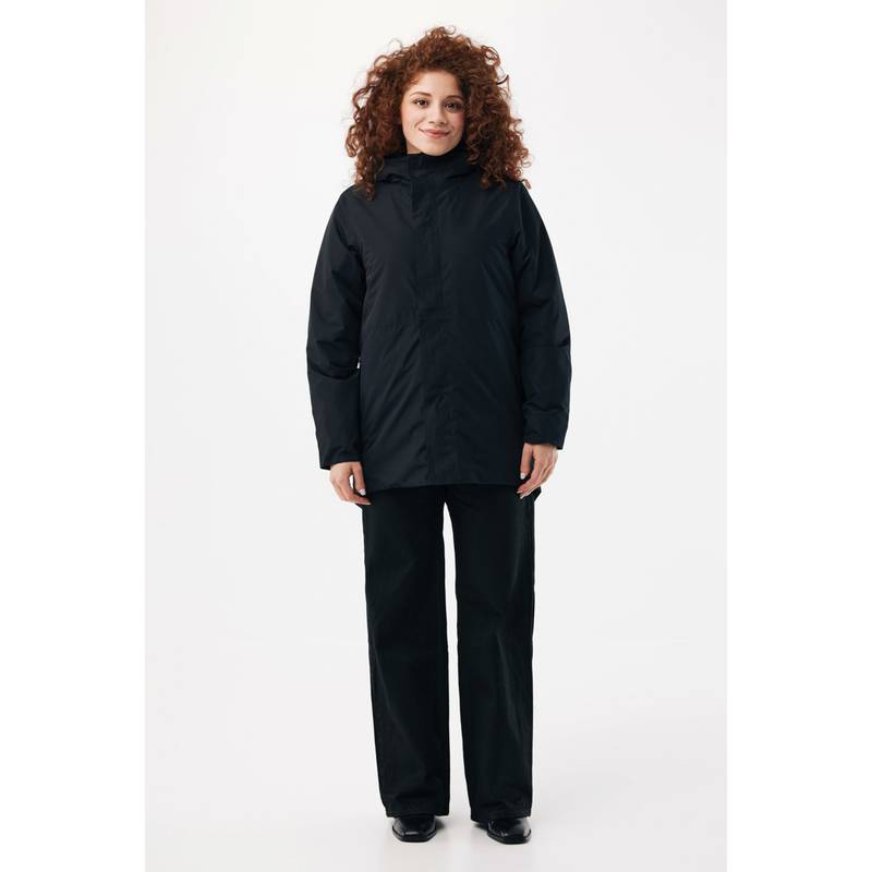 IQONIQ Thelon parka z recyklovaného polyesteru, černá, 4XL IQONIQ Thelon parka z recyklovaného polyesteru, černá, 4XL