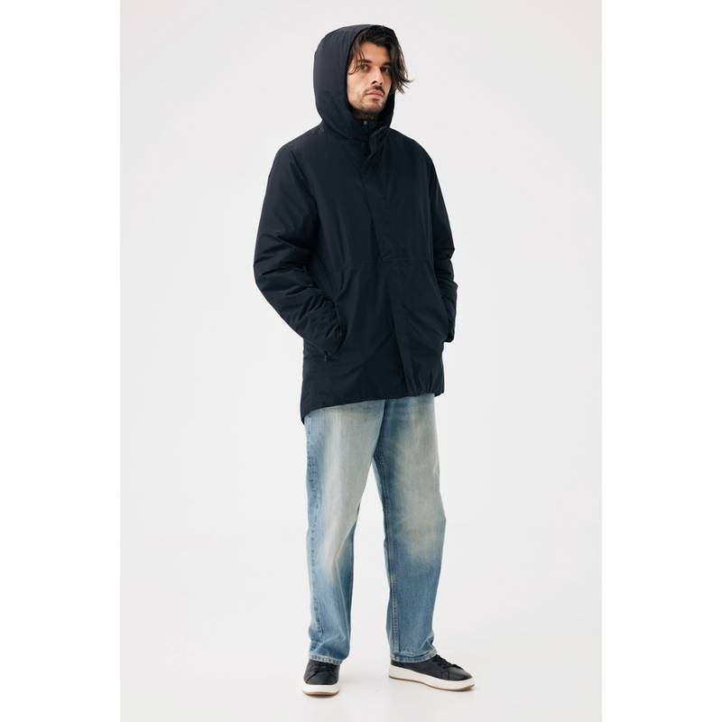 IQONIQ Thelon parka z recyklovaného polyesteru, čierna, 4XL IQONIQ Thelon parka z recyklovaného polyesteru, čierna, 4XL