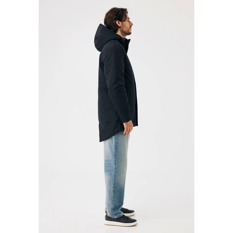 IQONIQ Thelon parka z recyklovaného polyesteru, čierna, 4XL IQONIQ Thelon parka z recyklovaného polyesteru, čierna, 4XL