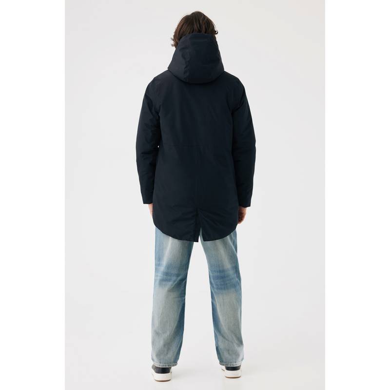 IQONIQ Thelon parka z recyklovaného polyesteru, čierna, 4XL IQONIQ Thelon parka z recyklovaného polyesteru, čierna, 4XL