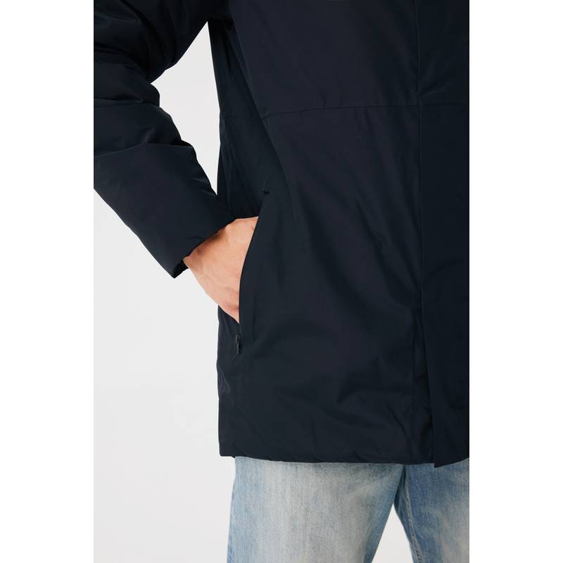 IQONIQ Thelon parka z recyklovaného polyesteru, čierna, 4XL IQONIQ Thelon parka z recyklovaného polyesteru, čierna, 4XL