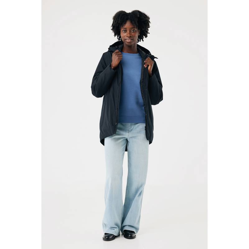 IQONIQ Thelon parka z recyklovaného polyesteru, čierna, 4XL IQONIQ Thelon parka z recyklovaného polyesteru, čierna, 4XL