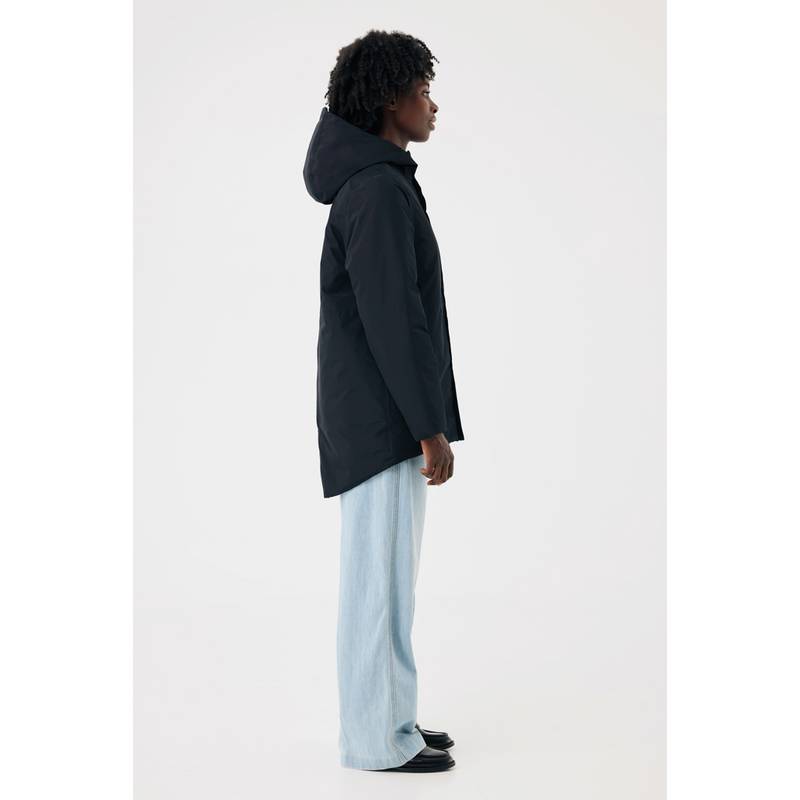 IQONIQ Thelon parka z recyklovaného polyesteru, čierna, 4XL IQONIQ Thelon parka z recyklovaného polyesteru, čierna, 4XL