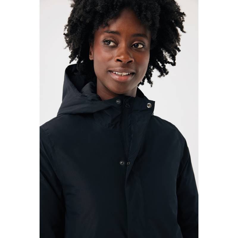 IQONIQ Thelon parka z recyklovaného polyesteru, čierna, 4XL IQONIQ Thelon parka z recyklovaného polyesteru, čierna, 4XL