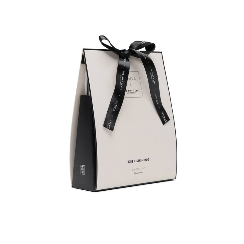 VINGA x TGL voňavý sáček, bílá - černá VINGA x TGL voňavý sáček, bílá - černá