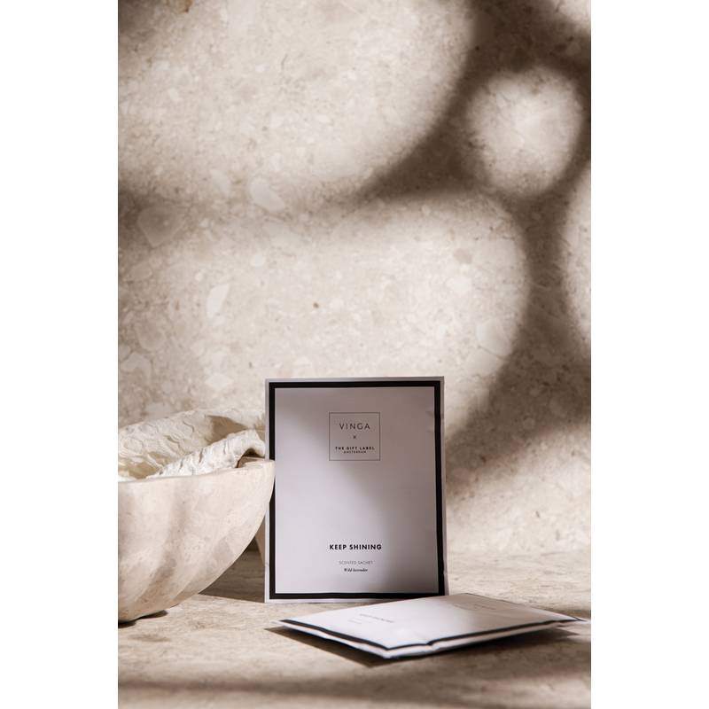 VINGA x TGL voňavý sáček, bílá - černá VINGA x TGL voňavý sáček, bílá - černá