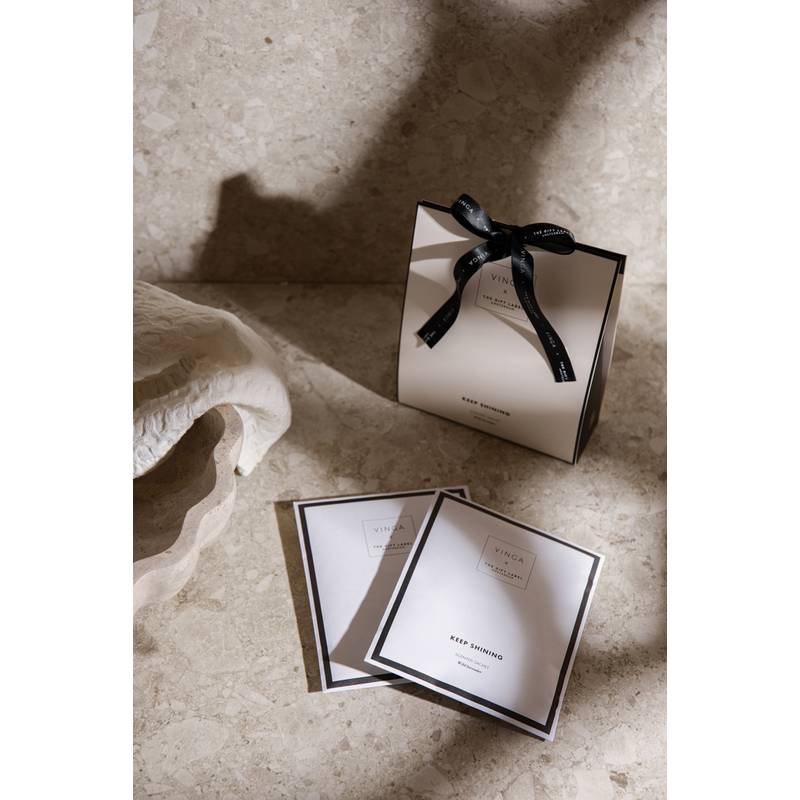 VINGA x TGL voňavý sáček, bílá - černá VINGA x TGL voňavý sáček, bílá - černá