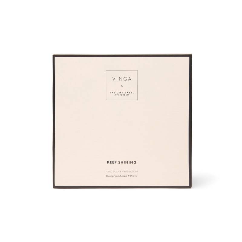 VINGA x TGL darčeková sada starostlivosti o ruky, biela - čierna VINGA x TGL darčeková sada starostlivosti o ruky, biela - čierna