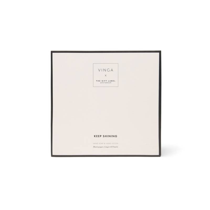 VINGA x TGL darčeková sada starostlivosti o ruky, biela - čierna VINGA x TGL darčeková sada starostlivosti o ruky, biela - čierna