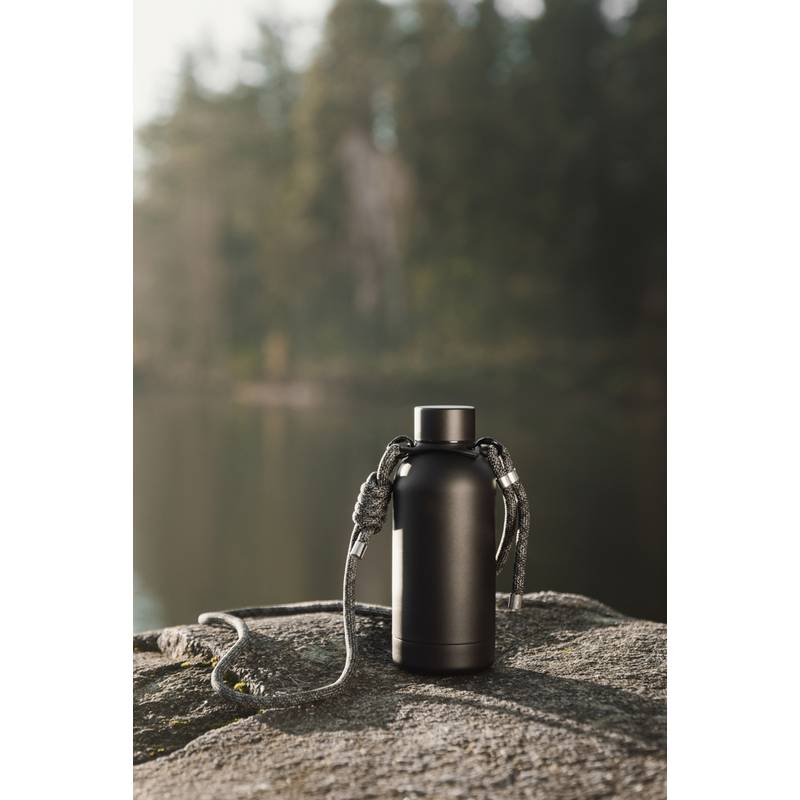 VINGA Parks RCS nerezová láhev 400 ml, černá VINGA Parks RCS nerezová láhev 400 ml, černá