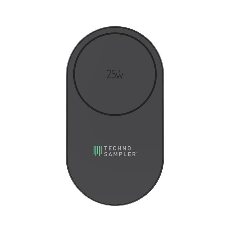 Quantum ultra-rýchla 3-v-1 skladacia bezdrôt. nabíjačka 25W, sivá - čierna Quantum ultra-rýchla 3-v-1 skladacia bezdrôt. nabíjačka 25W, sivá - čierna