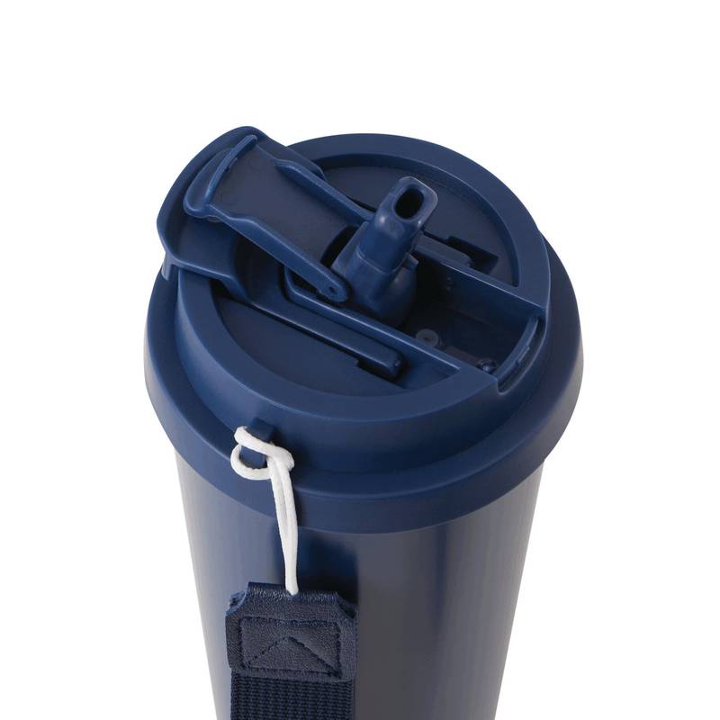 MUG2GO - Vakuově izolovaná láhev na pití, modrá Dark MUG2GO - Vakuově izolovaná láhev na pití, modrá Dark