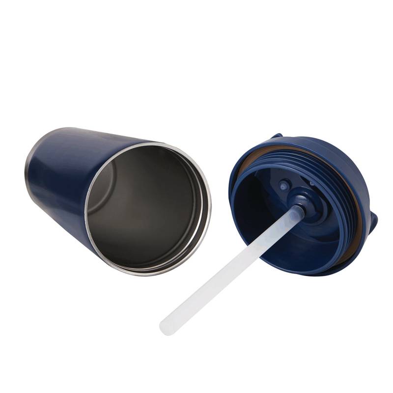 MUG2GO - Vakuově izolovaná láhev na pití, modrá Dark MUG2GO - Vakuově izolovaná láhev na pití, modrá Dark