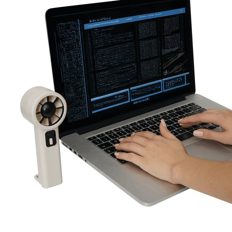 SILENTJETSTREAM - Prenosný ventilátor, hnedá Beige SILENTJETSTREAM - Prenosný ventilátor, hnedá Beige