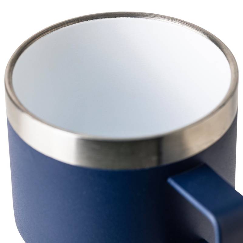 Dvojstenný hrnček z recyklovaného nerezu (180 ml) Lilia, čierna Dvojstenný hrnček z recyklovaného nerezu (180 ml) Lilia, čierna