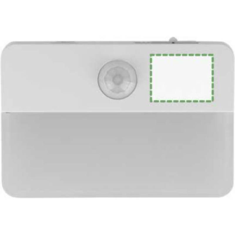 Nabíjateľné senzorové svetlo Ari z rABS plastu, biela Nabíjateľné senzorové svetlo Ari z rABS plastu, biela