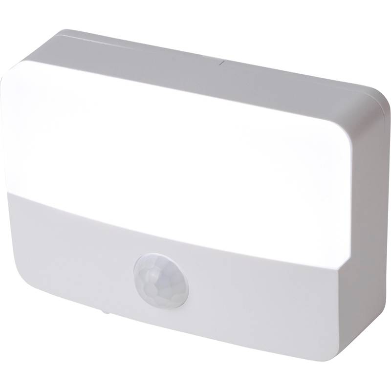 Nabíjateľné senzorové svetlo Ari z rABS plastu, biela Nabíjateľné senzorové svetlo Ari z rABS plastu, biela