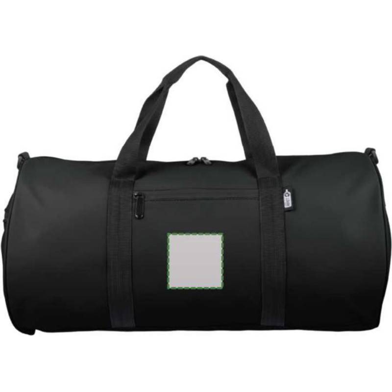 Cestovná taška z rPET Aisha, čierna Cestovná taška z rPET Aisha, čierna