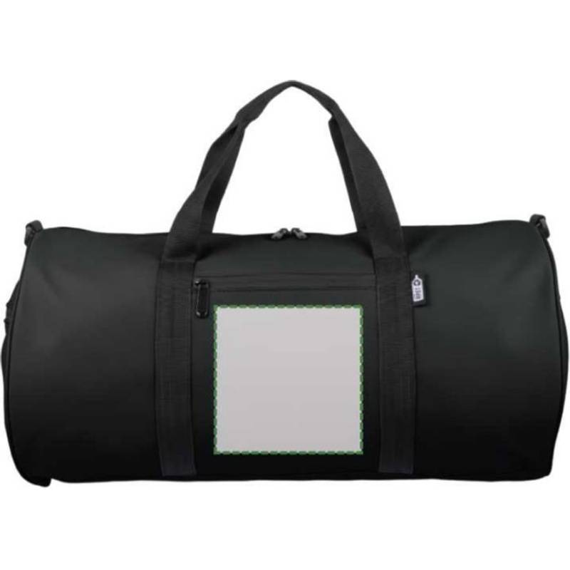 Cestovná taška z rPET Aisha, čierna Cestovná taška z rPET Aisha, čierna