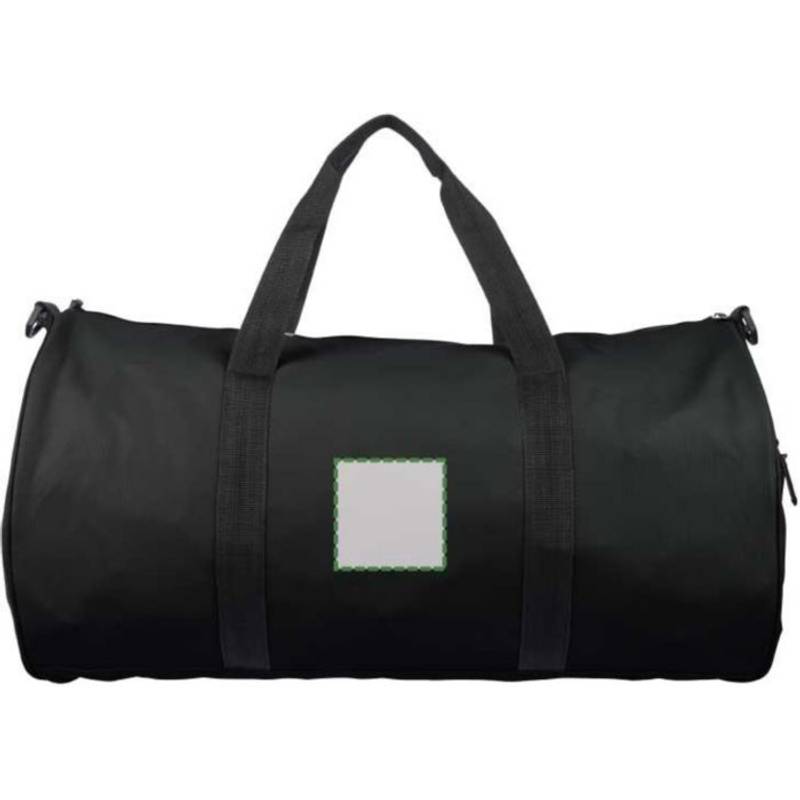 Cestovná taška z rPET Aisha, čierna Cestovná taška z rPET Aisha, čierna