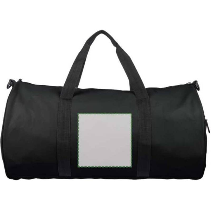 Cestovná taška z rPET Aisha, čierna Cestovná taška z rPET Aisha, čierna