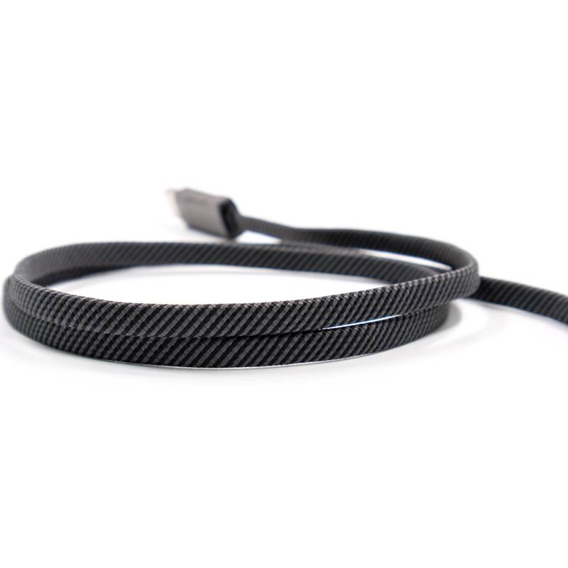 Nabíjací kábel BrandCharger Thor Eco, čierna Gun Metal Nabíjací kábel BrandCharger Thor Eco, čierna Gun Metal