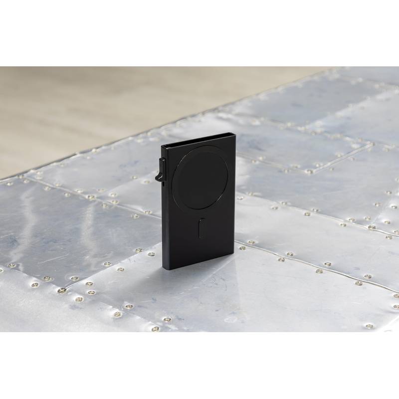 Peňaženka na karty BrandCharger Wally, čierna Gun Metal Peňaženka na karty BrandCharger Wally, čierna Gun Metal