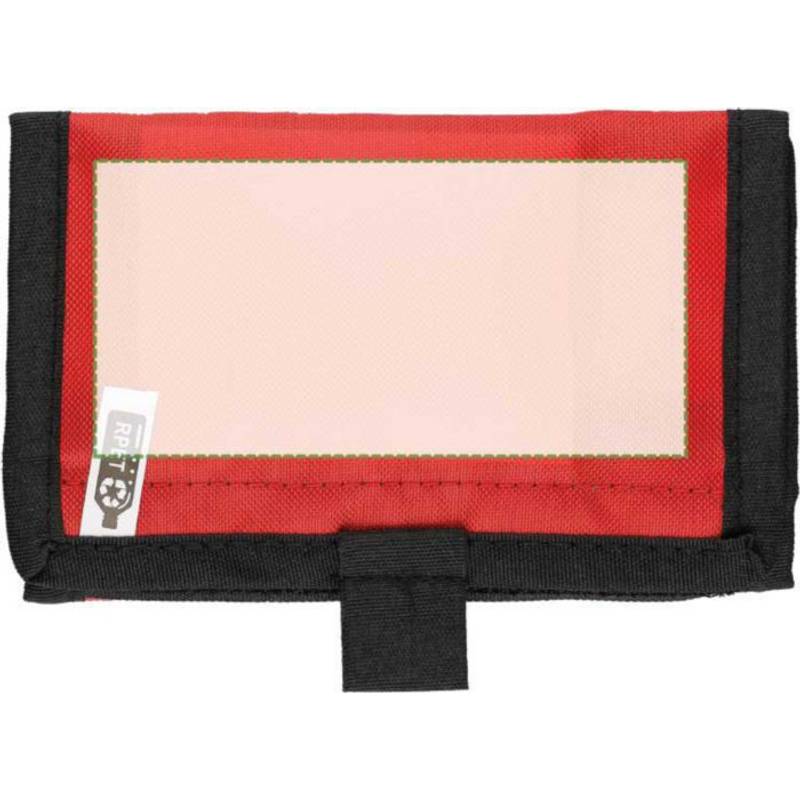 Polyesterová taška na prvú pomoc Kairo z rPET (600D), červená Polyesterová taška na prvú pomoc Kairo z rPET (600D), červená