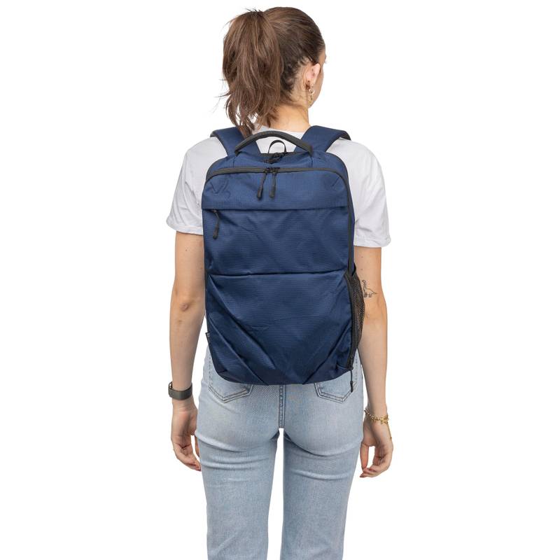 Batoh Tova z polyesteru rPET (300D) Ocean Bound, čierna Batoh Tova z polyesteru rPET (300D) Ocean Bound, čierna