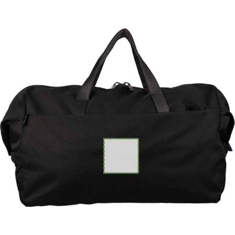 Športová taška Niv z rPET (300D) polyesteru Ocean Bound, čierna Športová taška Niv z rPET (300D) polyesteru Ocean Bound, čierna