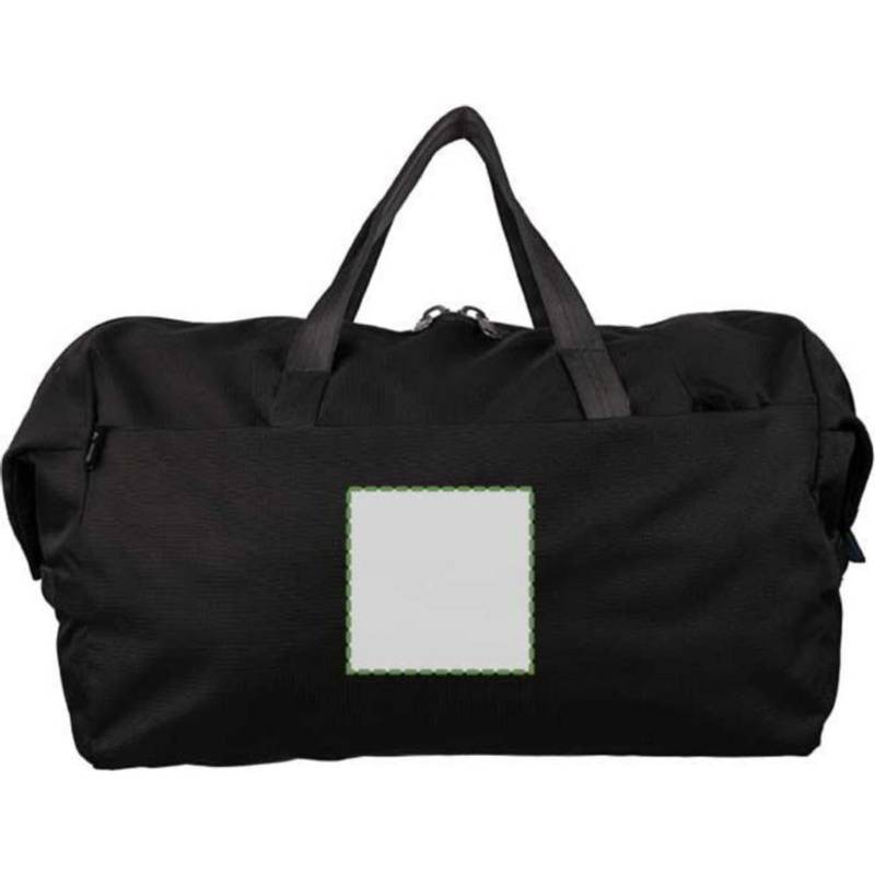 Športová taška Niv z rPET (300D) polyesteru Ocean Bound, čierna Športová taška Niv z rPET (300D) polyesteru Ocean Bound, čierna