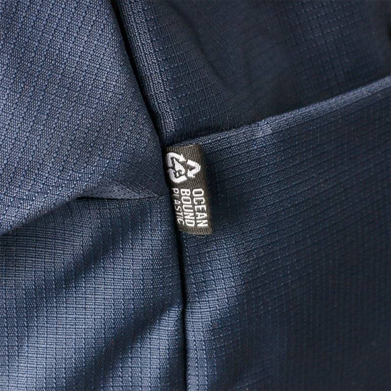 Športová taška Niv z rPET (300D) polyesteru Ocean Bound, čierna Športová taška Niv z rPET (300D) polyesteru Ocean Bound, čierna