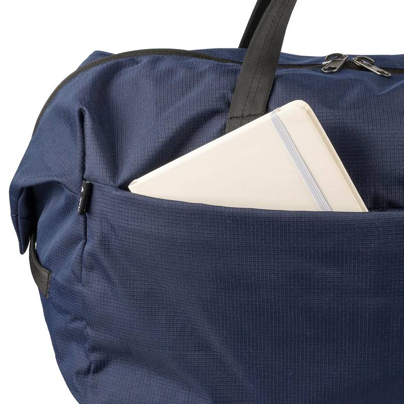 Športová taška Niv z rPET (300D) polyesteru Ocean Bound, čierna Športová taška Niv z rPET (300D) polyesteru Ocean Bound, čierna