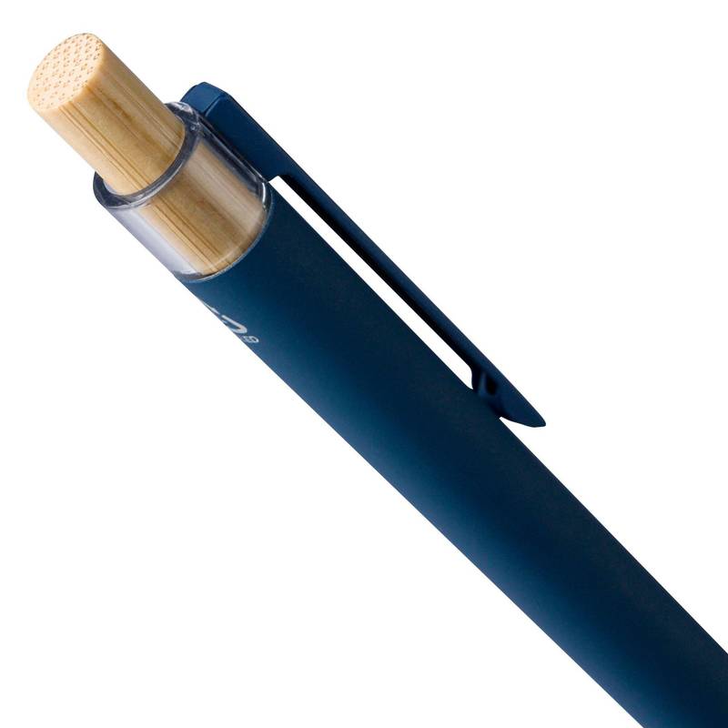 Guľôčkové pero Kira z recyklovaného hliníka, čierna Guľôčkové pero Kira z recyklovaného hliníka, čierna