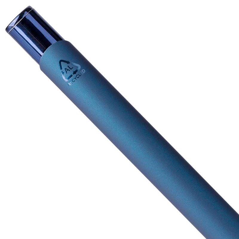 Guľôčkové pero Anisa s pogumovaným povrchom, čierna Guľôčkové pero Anisa s pogumovaným povrchom, čierna