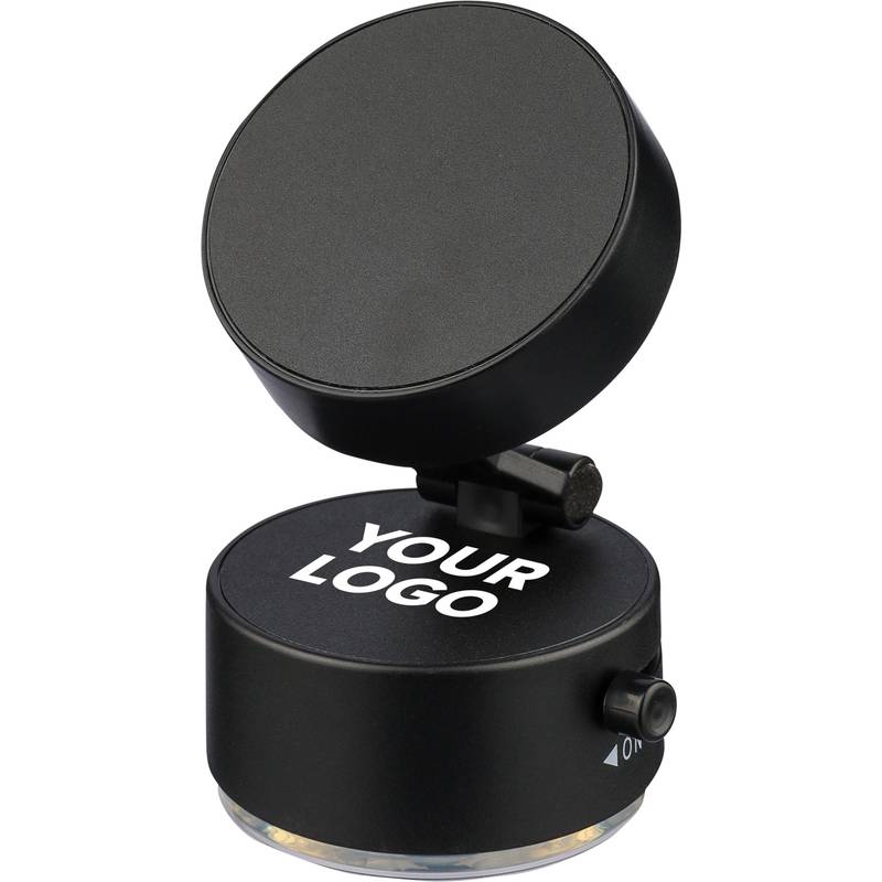 Magnetický stojan na telefón MagSafe z rABS plastu, Nadia, čierna Magnetický stojan na telefón MagSafe z rABS plastu, Nadia, čierna