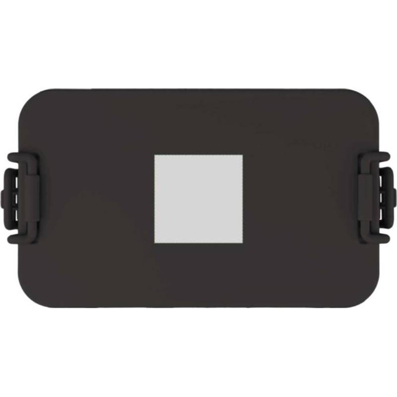 Dvojvrstvový PP obedár Siena, čierna Dvojvrstvový PP obedár Siena, čierna