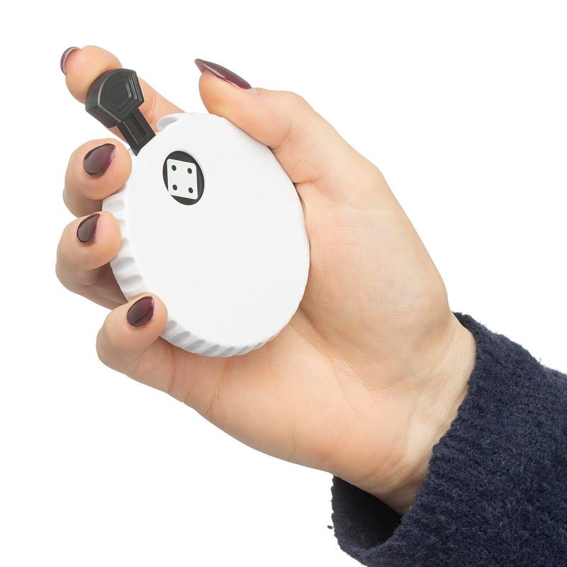 Mechanické kocky z rABS plastu Cian, biela - čierna Mechanické kocky z rABS plastu Cian, biela - čierna