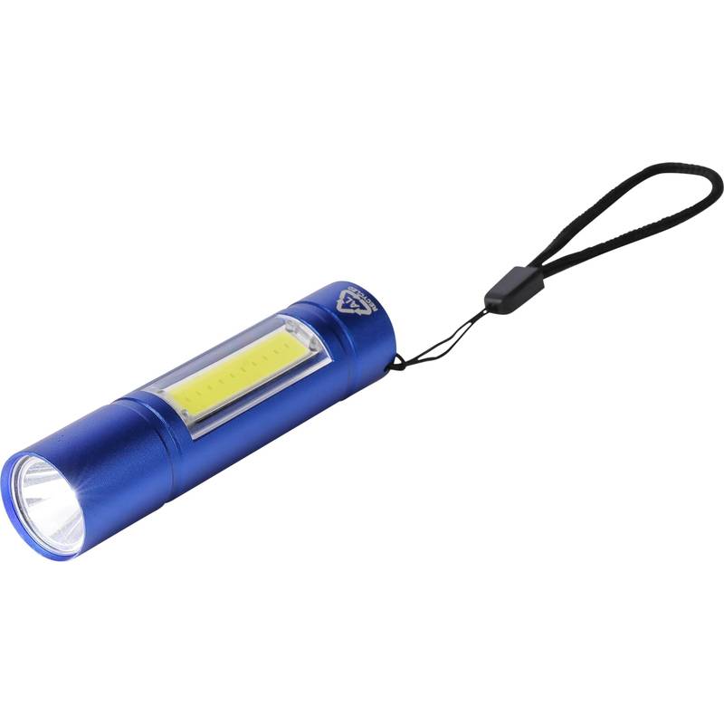 Baterka Sami z recyklovaného hliníka COB, čierna Baterka Sami z recyklovaného hliníka COB, čierna