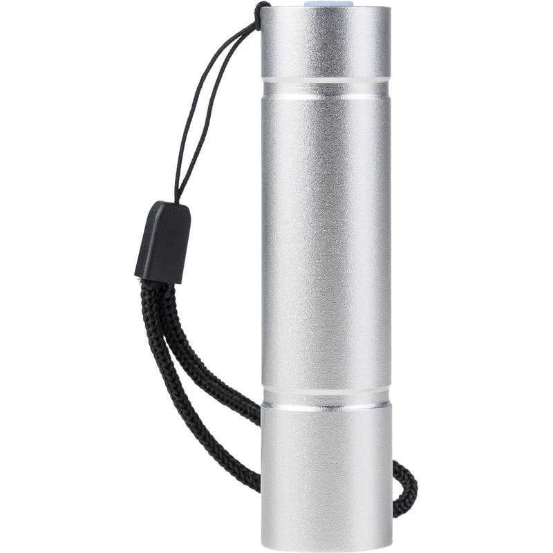 Baterka Sami z recyklovaného hliníka COB, čierna Baterka Sami z recyklovaného hliníka COB, čierna