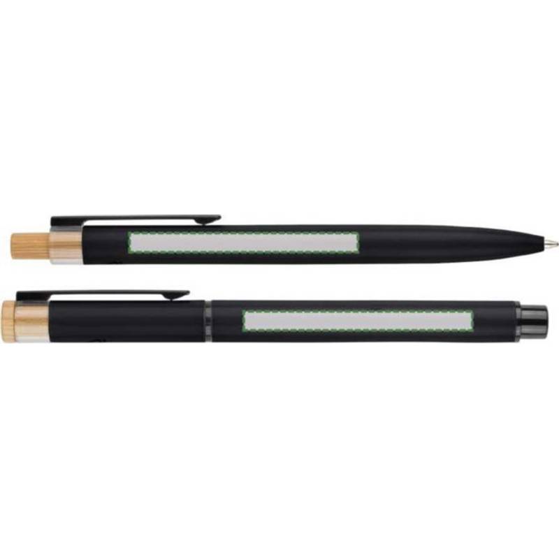 Sada pier s lakovaným povrchom Ilaria, čierna Sada pier s lakovaným povrchom Ilaria, čierna