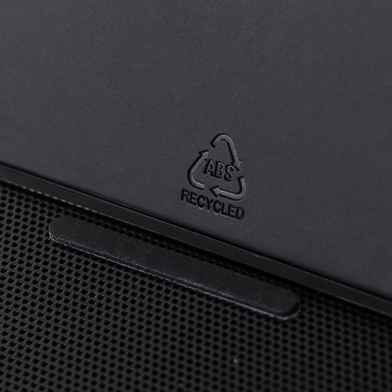 Bezdrôtová nabíjačka 3 v 1 z rABS Elias, čierna Bezdrôtová nabíjačka 3 v 1 z rABS Elias, čierna