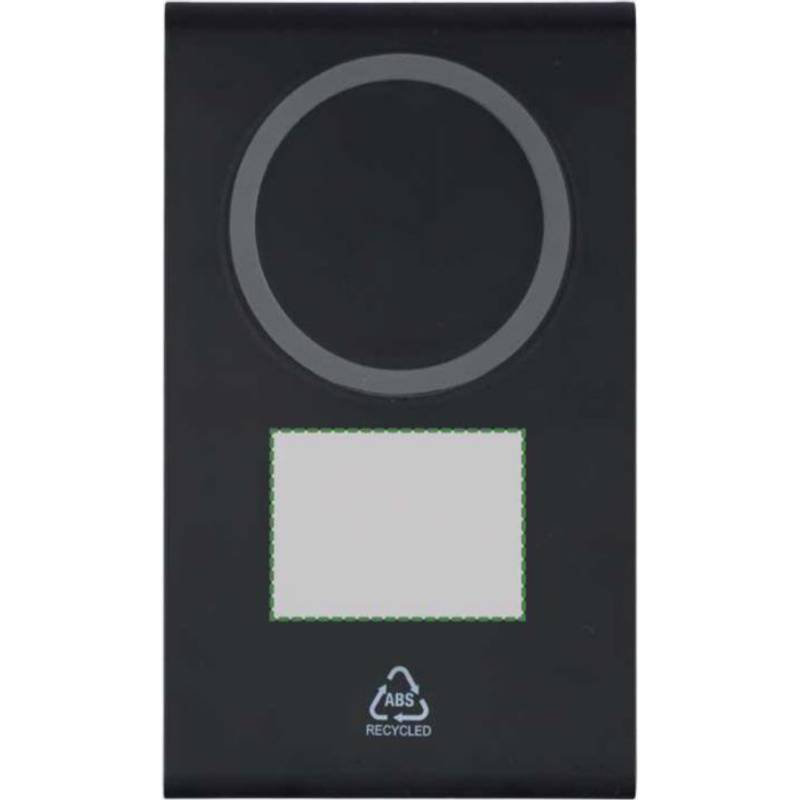 Bezdrôtová magnetická nabíjačka 3 v 1 z rABS Valerio, čierna Bezdrôtová magnetická nabíjačka 3 v 1 z rABS Valerio, čierna