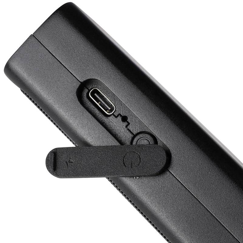 Prenosný reproduktor Malina z rABS plastu, čierna Prenosný reproduktor Malina z rABS plastu, čierna