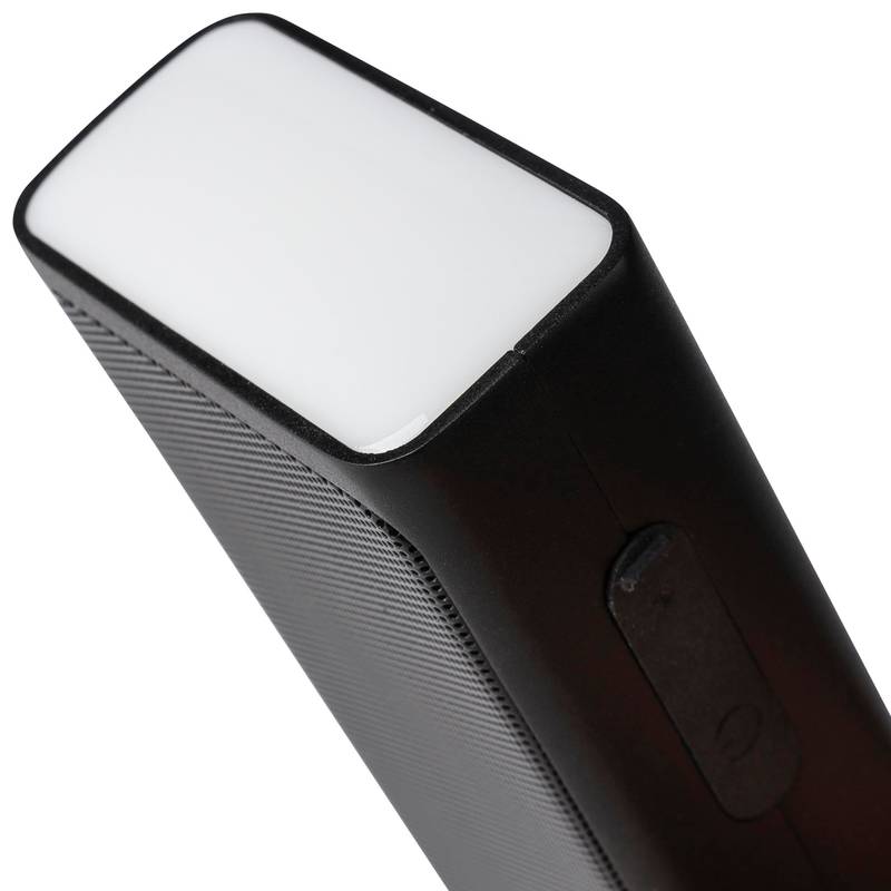 Prenosný reproduktor Malina z rABS plastu, čierna Prenosný reproduktor Malina z rABS plastu, čierna