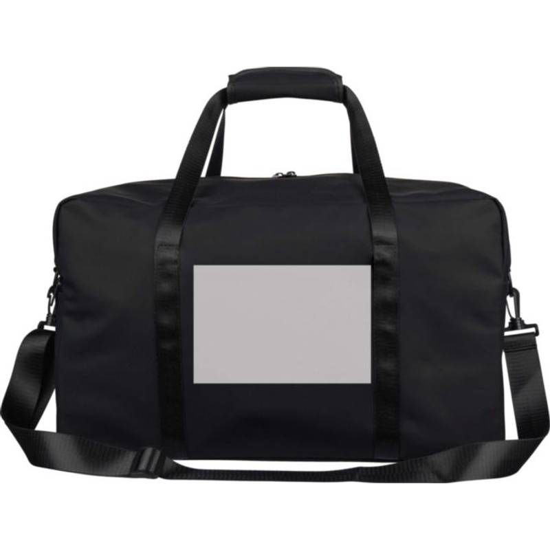 Cestovná taška z recyklovaného PU Mirae, čierna Cestovná taška z recyklovaného PU Mirae, čierna