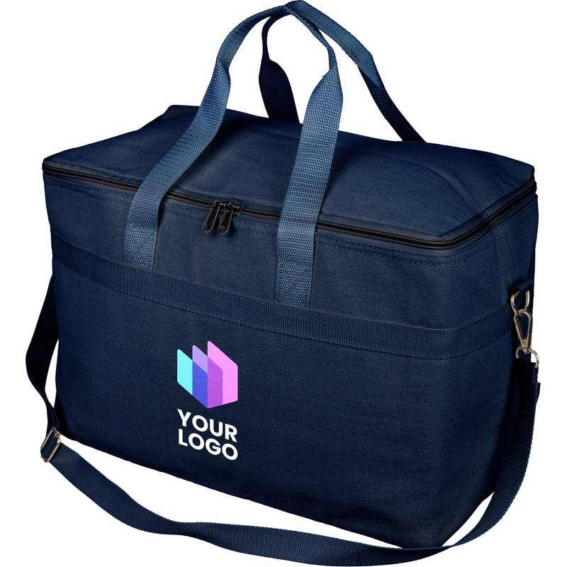 Chladiaca taška Luz z recyklovanej polybavlny, modrá Chladiaca taška Luz z recyklovanej polybavlny, modrá