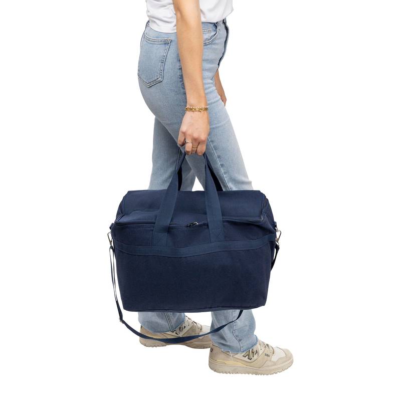 Chladiaca taška Luz z recyklovanej polybavlny, modrá Chladiaca taška Luz z recyklovanej polybavlny, modrá