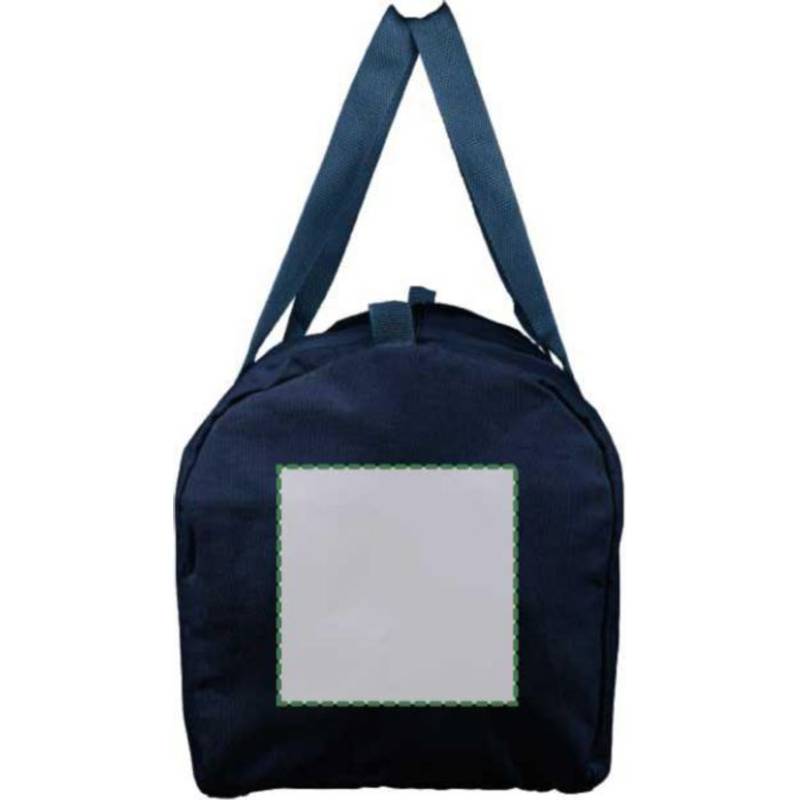 Cestovná taška Tian z recyklovanej polybavlny, modrá Cestovná taška Tian z recyklovanej polybavlny, modrá