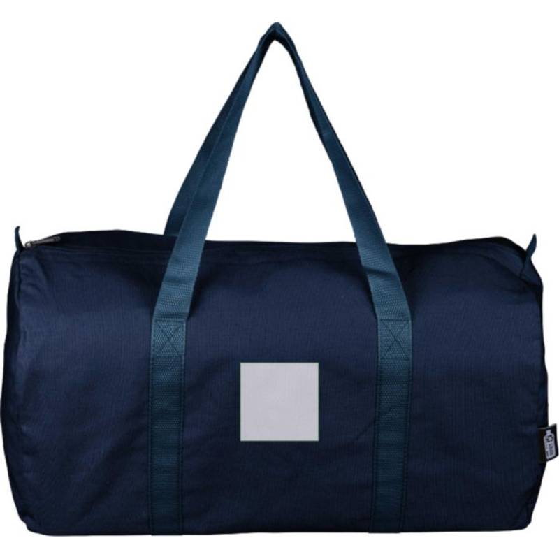 Cestovná taška Tian z recyklovanej polybavlny, modrá Cestovná taška Tian z recyklovanej polybavlny, modrá